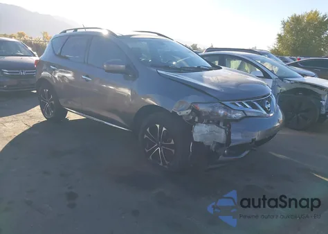 2013 Nissan Murano Sl z USA, uszkodzony, nr VIN JN8AZ1MW2DW323097